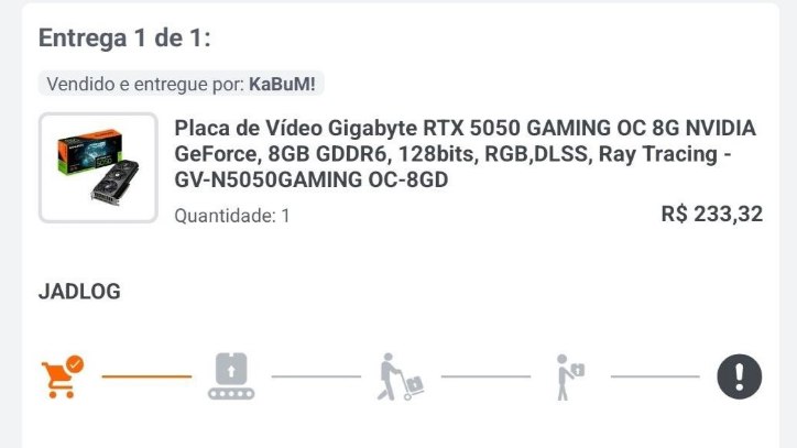 SÓ OFERTAS DE PLACA DE VIDEO - PC DO RAFA