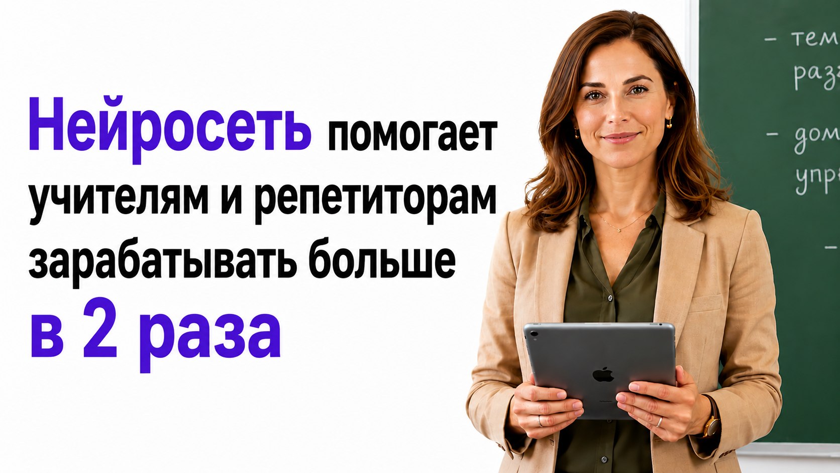 Нейросети для репетиторов и учителей