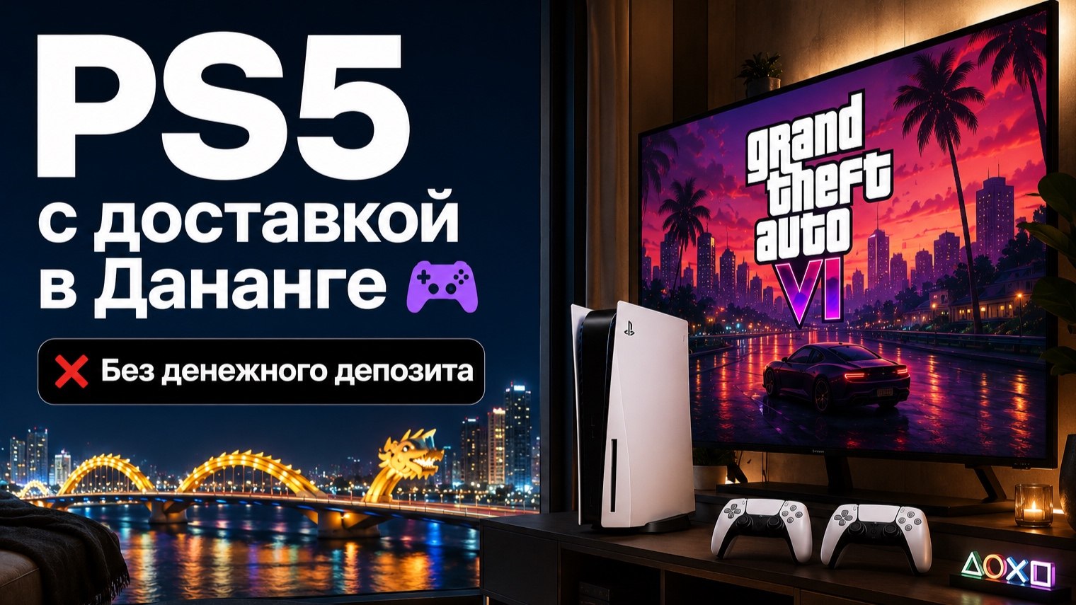 RN Rent | Аренда PS5 в Дананге