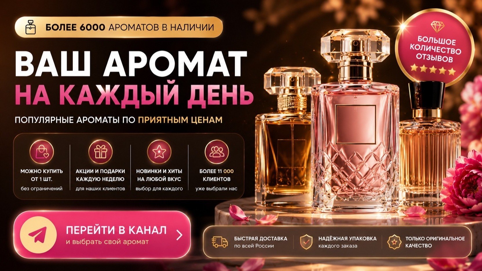 Парфюм Опт | Розница | Дропшиппинг