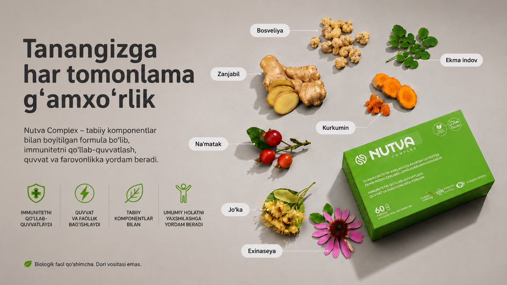 Tanangizga har tomonlama g‘amxo‘rlik
