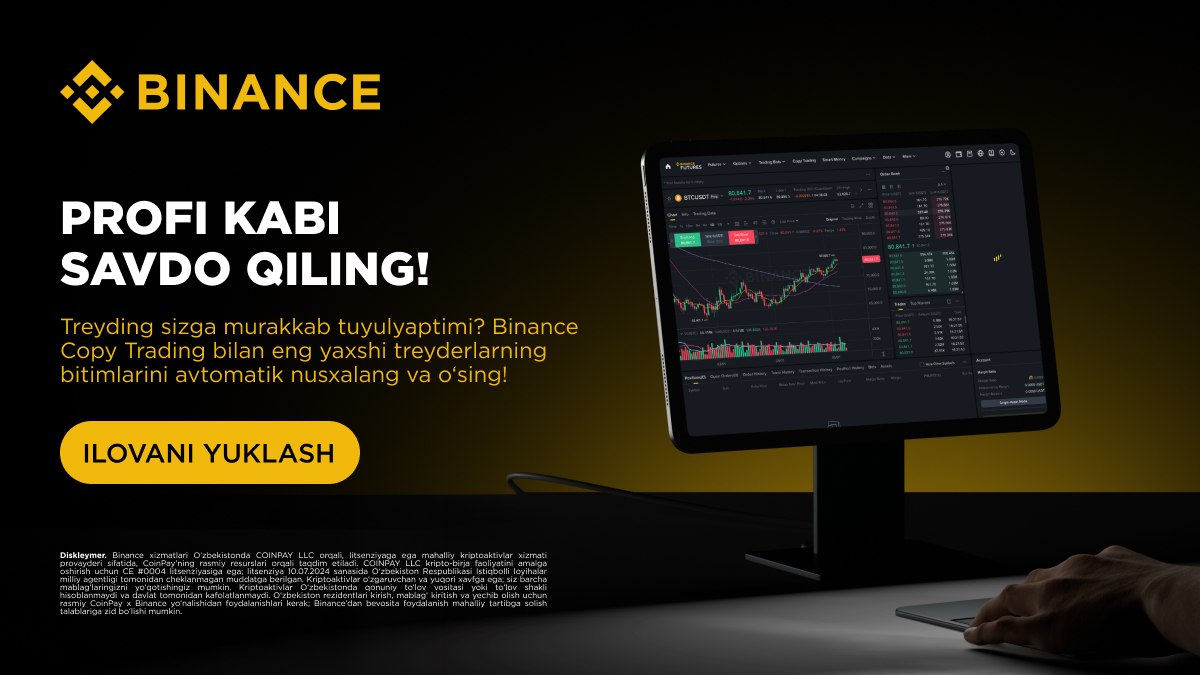 Binance Uzbekistan 🇺🇿
