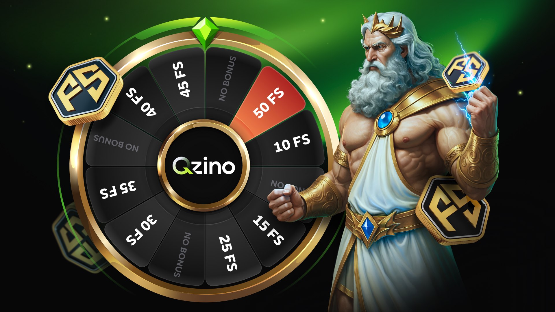 Qzino.com - Free Spins