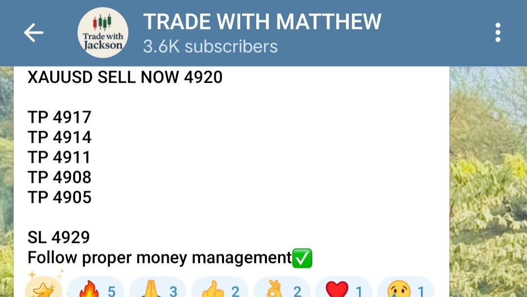 TRADE WITH MATTHEW