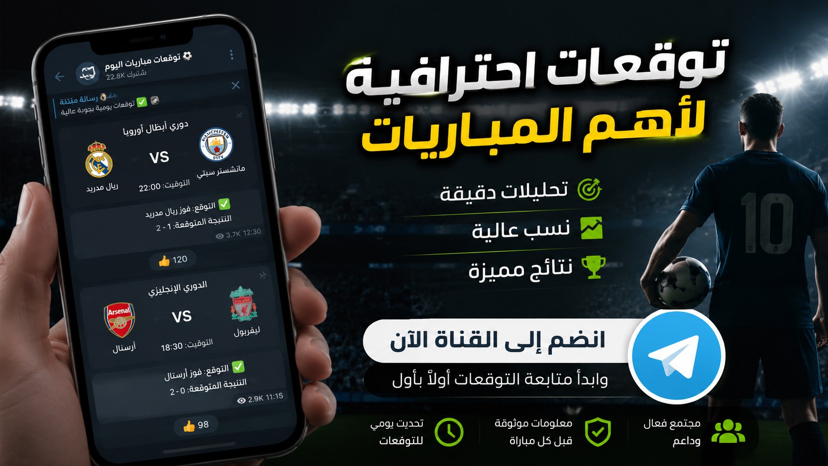 توقعات كرة القدم
