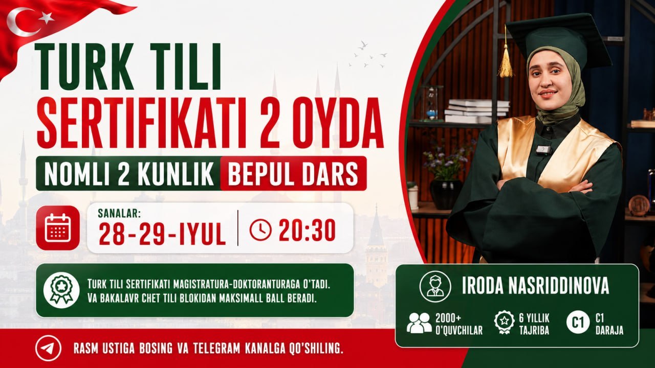 IrodaHoca | Turk Tili Ustoz