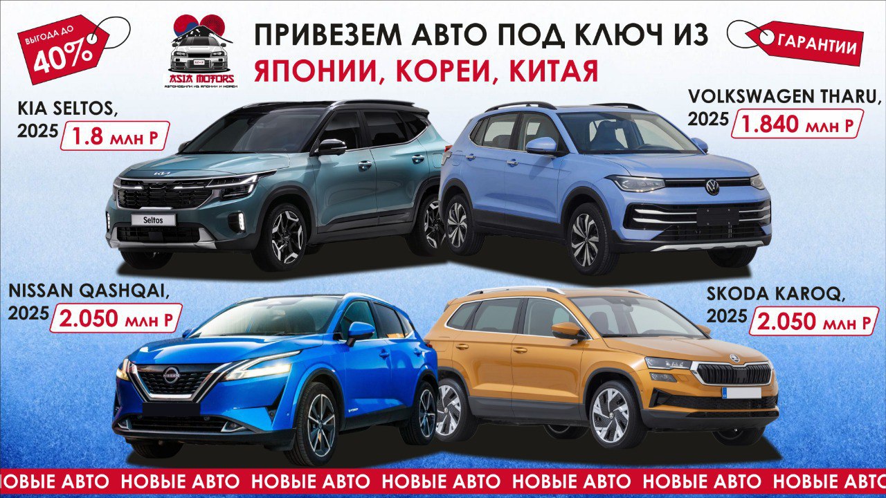 Азия Моторс - Авто из Кореи | Китая| Японии
