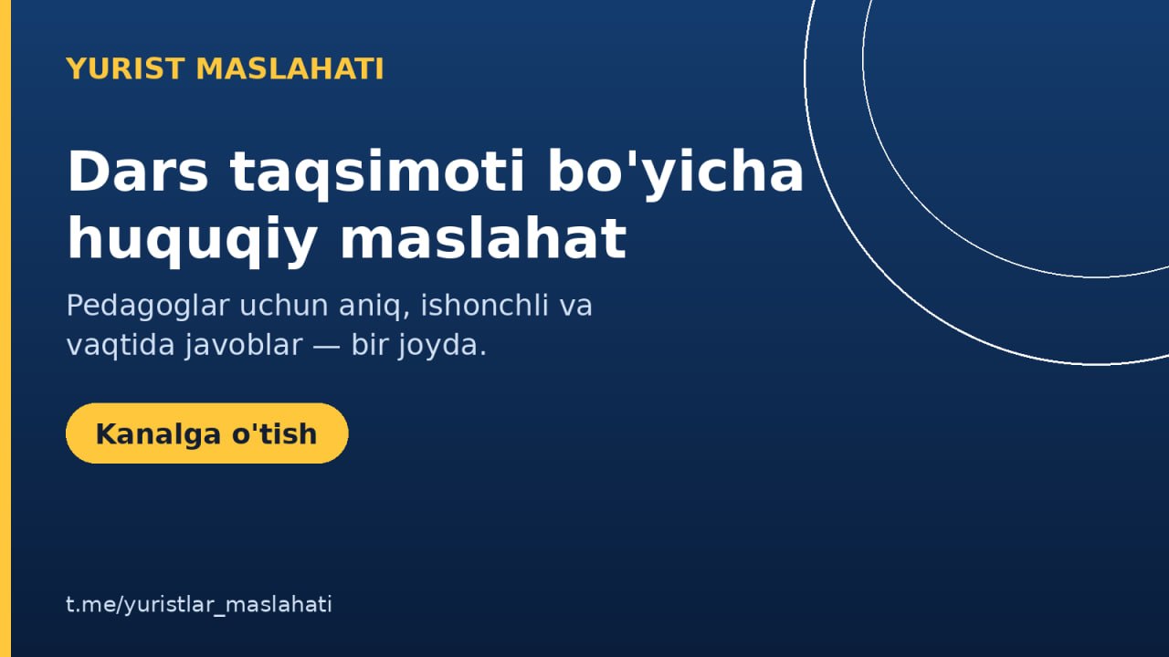 YURIST MASLAHATI