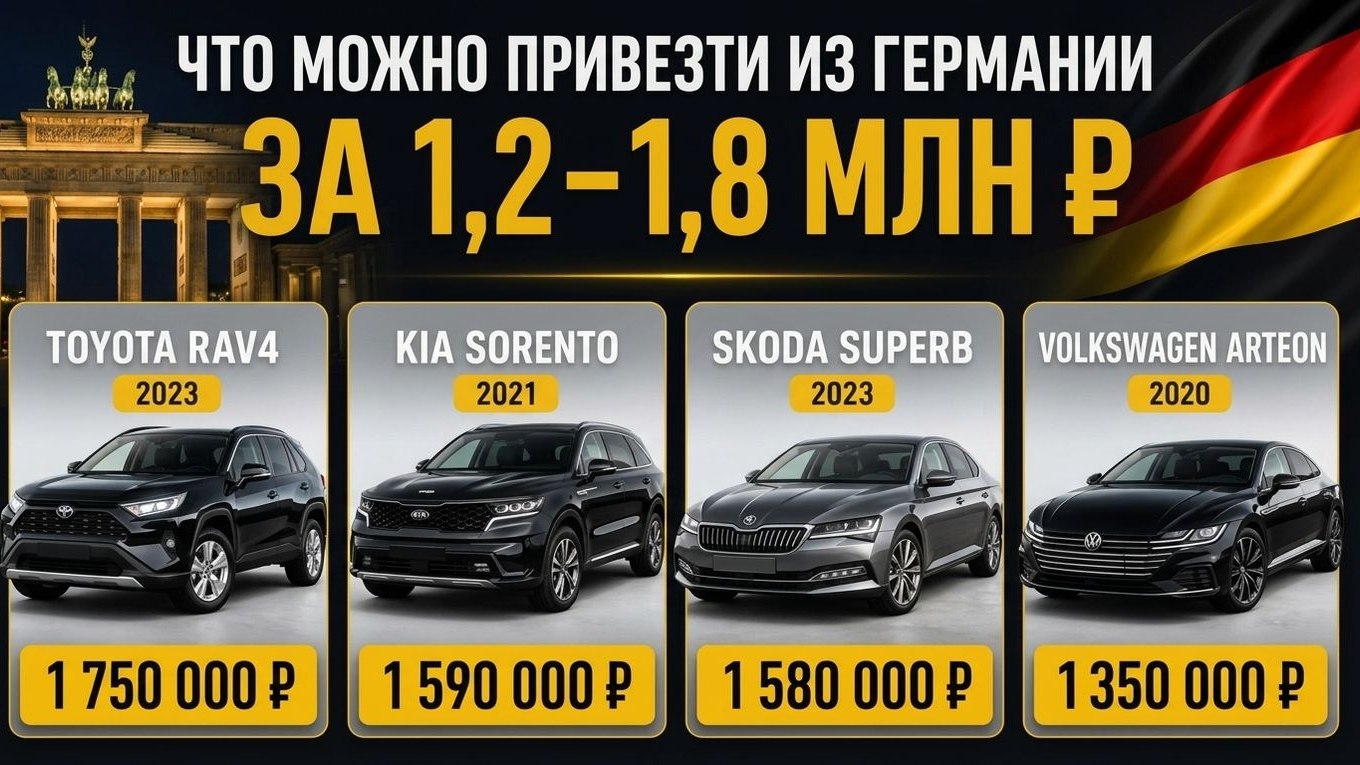 ТЕХЭКСПОРТ|Европейские автомобили в России
