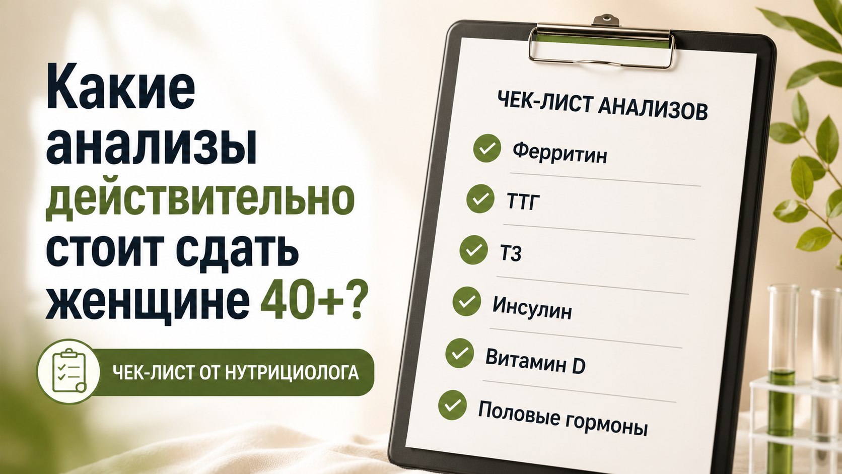 Надя Андреева - нутрициолог об энергии